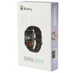 Blulory Glifo RS4 aqlli soati qora - Image 2