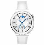 Часы Huawei Watch GT 3 Pro Leather Ceramic White — изображение 2
