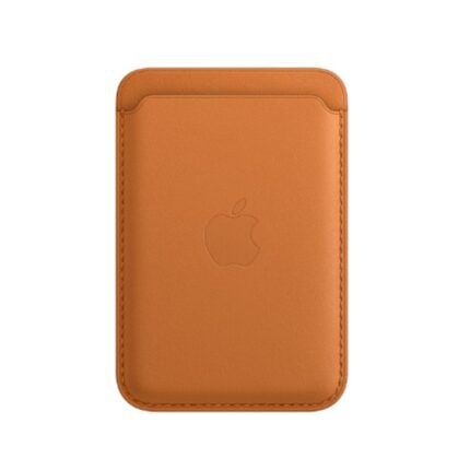 Apple Iphone Leather Wallet Brown
