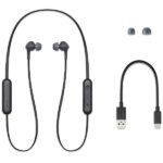 Simsiz minigarnituralar SONY Wireless Stereo eshitish vositasi WI-XB400 qora - Image 5