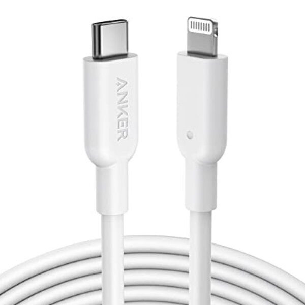 USB kabel Anker PowerLine III USB-C to Lightning 2.0 Cable 3ft White