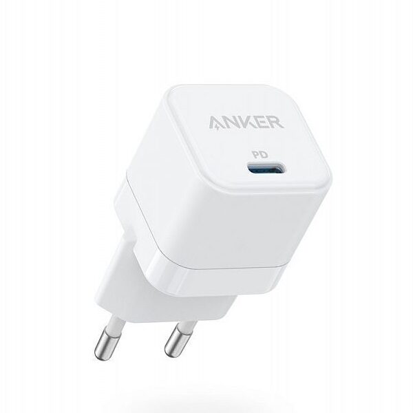 Зарядное устройство Anker PowerPort III 20W Cube White