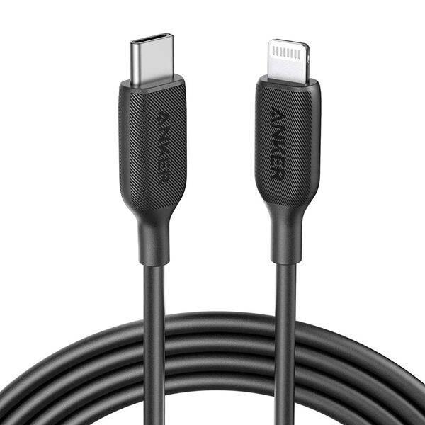 USB кабель Anker PowerLine III USB-C to Lightning 2.0 Cable 3ft Black