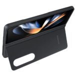 Кожаный чехол Samsung Galaxy Z Fold4 черный — изображение 3