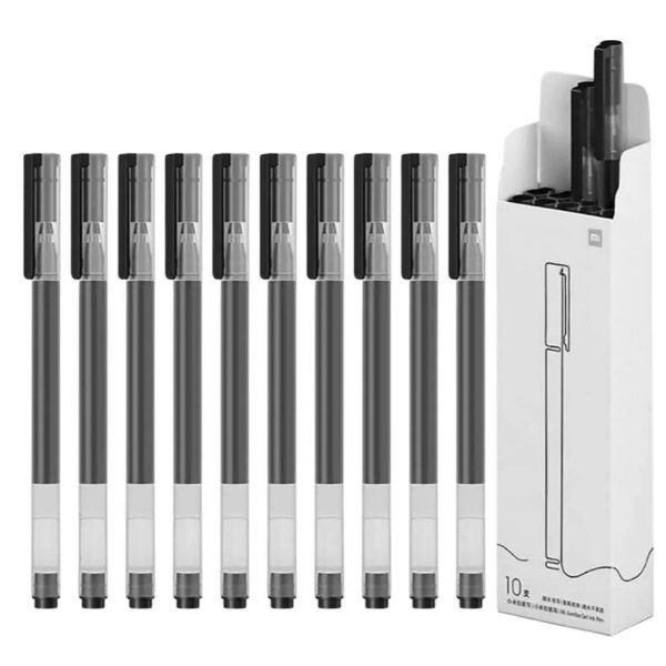 Mi High-capacity Gel Pen (10-Pack) Black