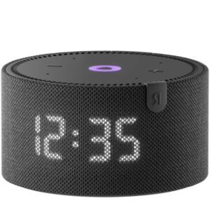 Умная колонка Яндекс Станция Мини Плюс с часами Черный оникс