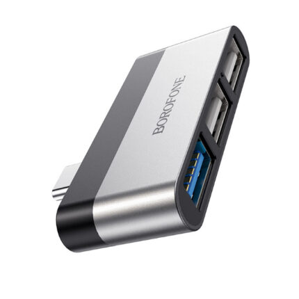Переходник Borofone Type-C на 3USB DH1