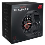 Smart soat 2E Alpha X 46 mm qora-kumush - Image 2