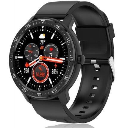 Smart soat 2E Alpha X 46 mm qora-kumush