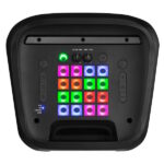 Акустическая система 2E PARTY BOOM High Power Portable Audio System 200 TWS, USB, Full LED, DJ Effects, Wireless, Black — изображение 4