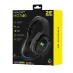 Наушники игровые,проводные 2E GAMING Headset HG340 RGB USB 7.1 Black — изображение 5