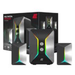 Акустическая система, Колонки компьютерные проводные / Multimedia speaker 2E PCS301 RGB, 2.1, USB, Black — изображение 2