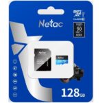 Карта памяти Netac MOBILE MEMORY microSD 128GB C10 UHS-I R80MB/s + SD