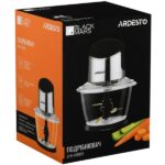 Измельчитель Ardesto Chopper CHK-4001BR black-silver