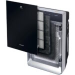Havo tozalagich Panasonic F-VXK70R-K, tozalash 52 m2, 6,7 m3/min, namlash 32 m2, qora