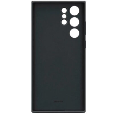 Чехол Silicone Cover Galaxy S22 Ultra Black