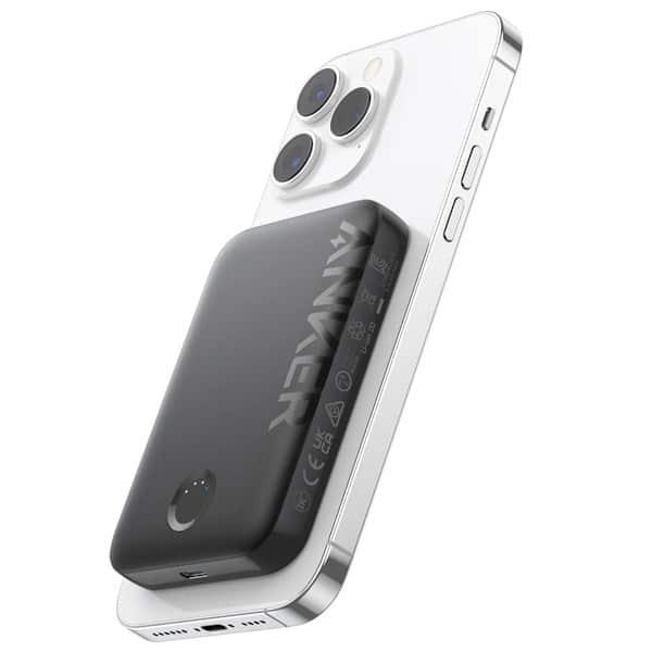 Anker 321 MagGo Battery 5000 mAh2 Портативный аккумулятор Anker 321 MagGo Battery 5000 mAh Black — изображение 1