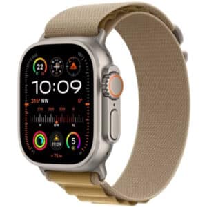 Смартчасы Apple Watch Ultra 2 2024 GPS + Cellular 49mm Black Titanium Case with Tan Alpine Loop