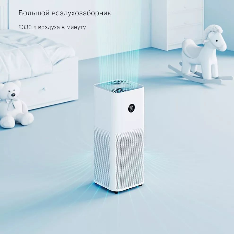 Очиститель воздуха Xiaomi Mi Air Purifier 4 Pro White Очиститель воздуха Xiaomi Mi Air Purifier 4 Pro White