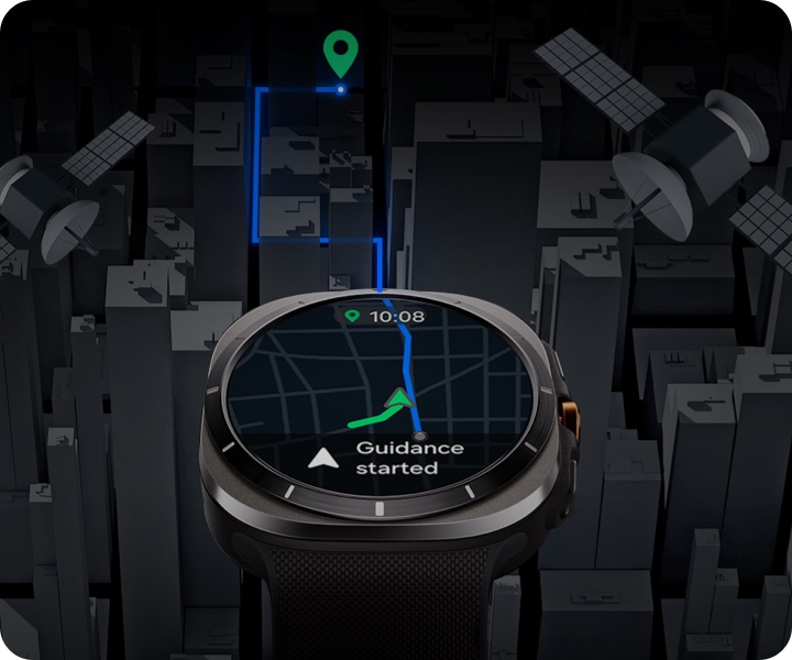 Умные часы Samsung Galaxy Watch Utra LTE 47mm Titanium Silver Ваш путеводитель по приключениям на свежем воздухе
