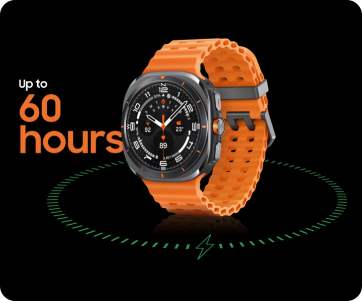 Умные часы Samsung Galaxy Watch Utra LTE 47mm Titanium Silver Наша самая долговечная батарея для часов