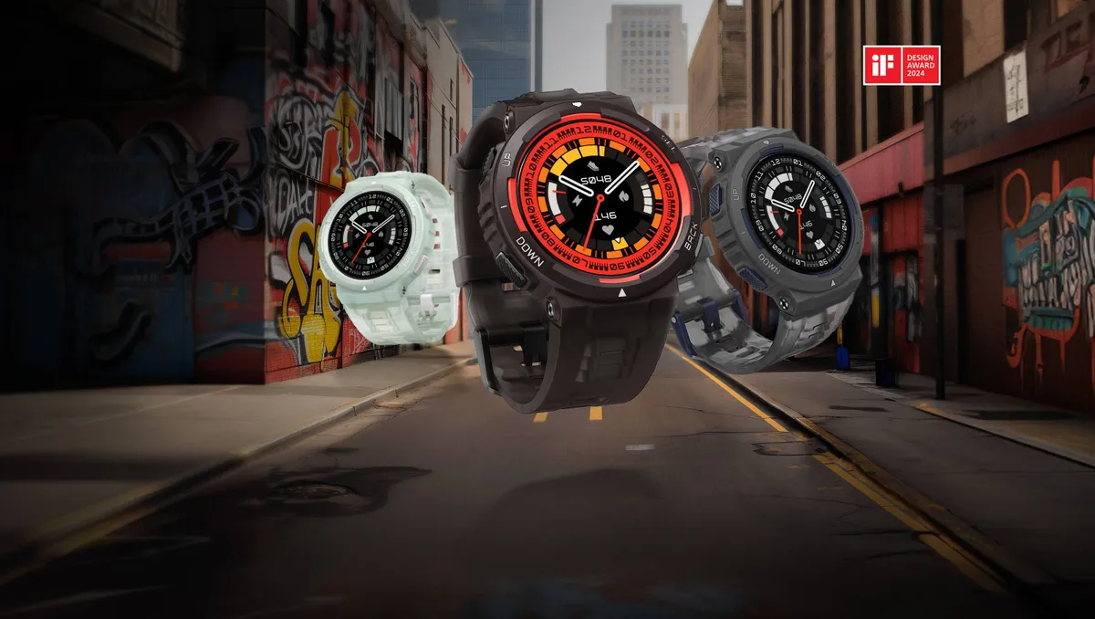 Умные часы Amazfit Active Edge Lava черный Умные часы Amazfit Active Edge Lava черный