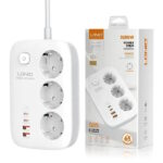 Сетевой фильтр Ldnio 3X 2USB PD SE3436 65W 2M — изображение 3