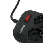 Сетевой фильтр Ldnio 6X 4USB SE6403 2500W 2M — изображение 5
