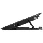 2E GAMING CPG-003 noutbuk tutgich, 15.6 duymgacha, 2xUSB-A, Blue LED, qora - Image 4