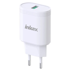 Зарядное устройство Inkax Y01 Typ-C White