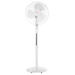 Вентилятор напольный Floor fan ARDESTO 40см, 45Вт, без пульта ДУ, белый
