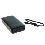 Xiaomi Power Bank tashqi batareyasi 18 Vt/20000 mA/soat tez zaryadlash qora - Image 3