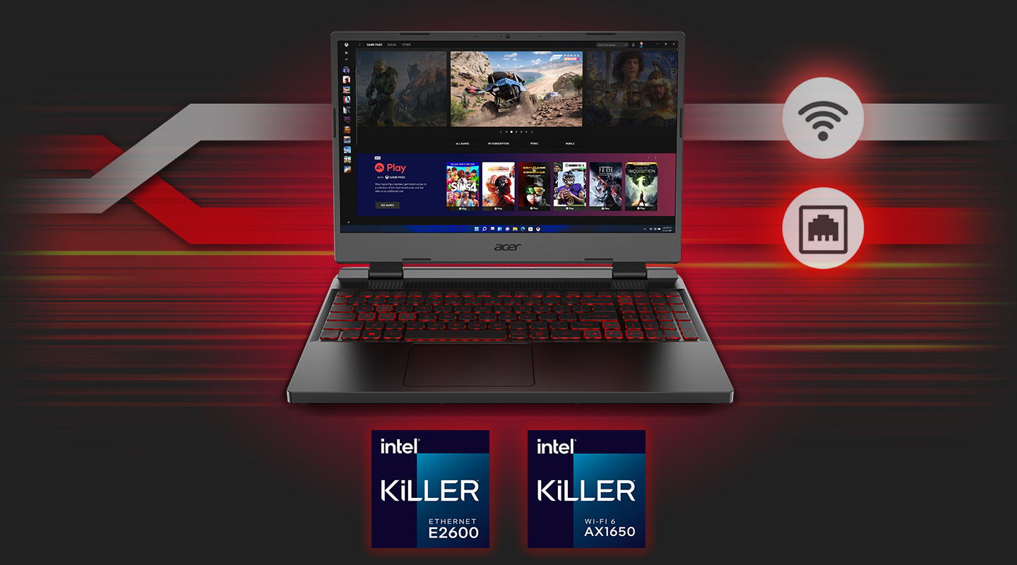 Ноутбук Acer/Nitro 5 AN515-46/Ryzen 5/6600H/3,3 GHz/16 Gb/PCIe NVMe SSD/512 Gb/Nо ODD/GeForce/RTX 3050/4 Gb/15,6 ''/1920x1080/Без операционной системы