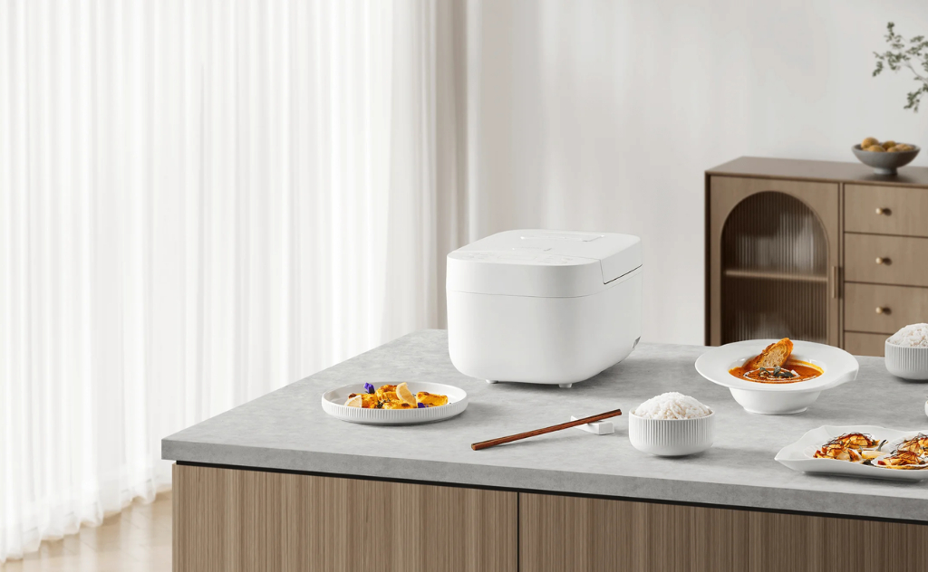 Умная мультиварка-рисоварка Xiaomi Mi Smart Multifunctional Rice Cooker, Global, 3 л фото