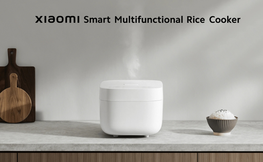 Умная мультиварка-рисоварка Xiaomi Mi Smart Multifunctional Rice Cooker, Global, 3 л фото