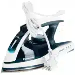 Утюг Panasonic NI-W900CMTW, 2400Вт, 310мл, постоянный пар - 35гр, керам. подошва, голубой — изображение 5