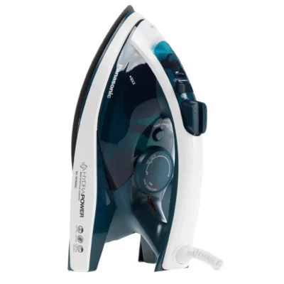 Утюг Panasonic NI-W900CMTW, 2400Вт, 310мл, постоянный пар - 35гр, керам. подошва, голубой