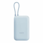 Внешний аккумулятор Xiaomi Power Bank 10000mAh (Integrated Cable) Ice Blue — изображение 2