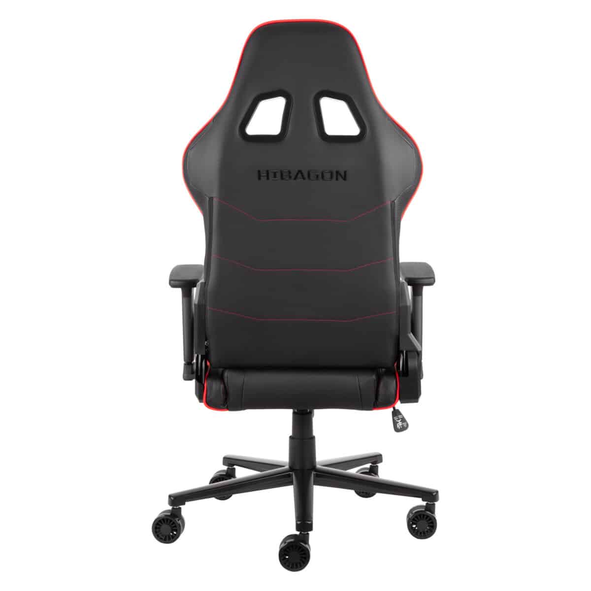 Кресло 2E GAMING HIBAGON II, ПУ кожа, 3D-Armrests, чёрно-красный — изображение 4
