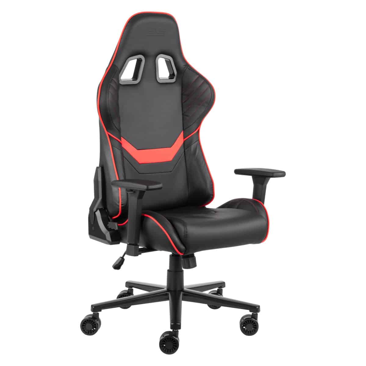 Кресло 2E GAMING HIBAGON II, ПУ кожа, 3D-Armrests, чёрно-красный — изображение 3