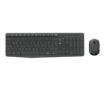 Беспроводная клавиатура и мышка Logitech Wireless Combo MK235 Black — изображение 3
