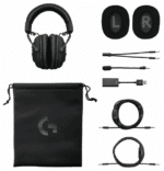Беспроводные наушники Logitech G PRO X Wired Gaming Headset Blue Mic Black — изображение 5