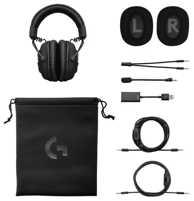 TsGdw0EWqJYSfdztHcLNuBHh9mcg3ilOhjQSn24V Беспроводные наушники Logitech G PRO X Wired Gaming Headset Blue Mic Black — изображение 5
