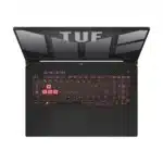 Ноутбук Asus TUF Gaming CORE 5 210H | 16GB DDR4 | 512GB PCIE G4 SSD | RTX 3050 | 17.3 FHD 1920X1080 16:9 250nits Anti-Glare NTSC:45% Wide View | Without OS | Mecha Gray — изображение 3