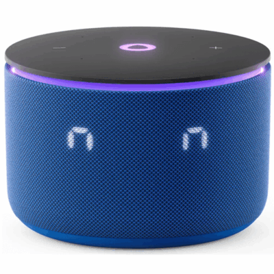 Умная колонка Яндекс Станция Мини 3 с Алисей на YaGPT Голубой