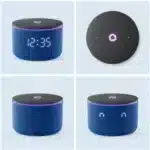 Умная колонка Яндекс Станция Мини 3 с Алисей на YaGPT Голубой — изображение 4