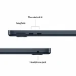 Ноутбук Apple MacBook Air 13-inch M4 chip with 10-core CPU and 8-core GPU 16GB, 256GB SSD - Midnight — изображение 6